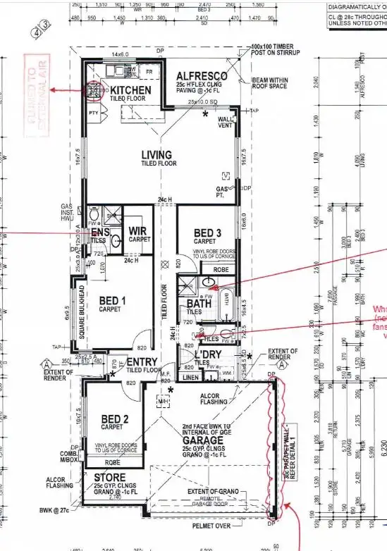 Floorplan of Homely house listing, 19 Coppin Place, Australind WA 6233