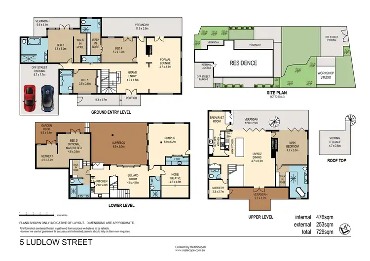 Floorplan of Homely house listing, 5 Ludlow Street, Hamilton QLD 4007