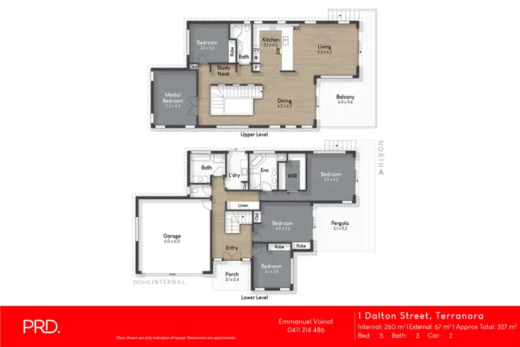 Floorplan of Homely house listing, 1 Dalton Street, Terranora NSW 2486
