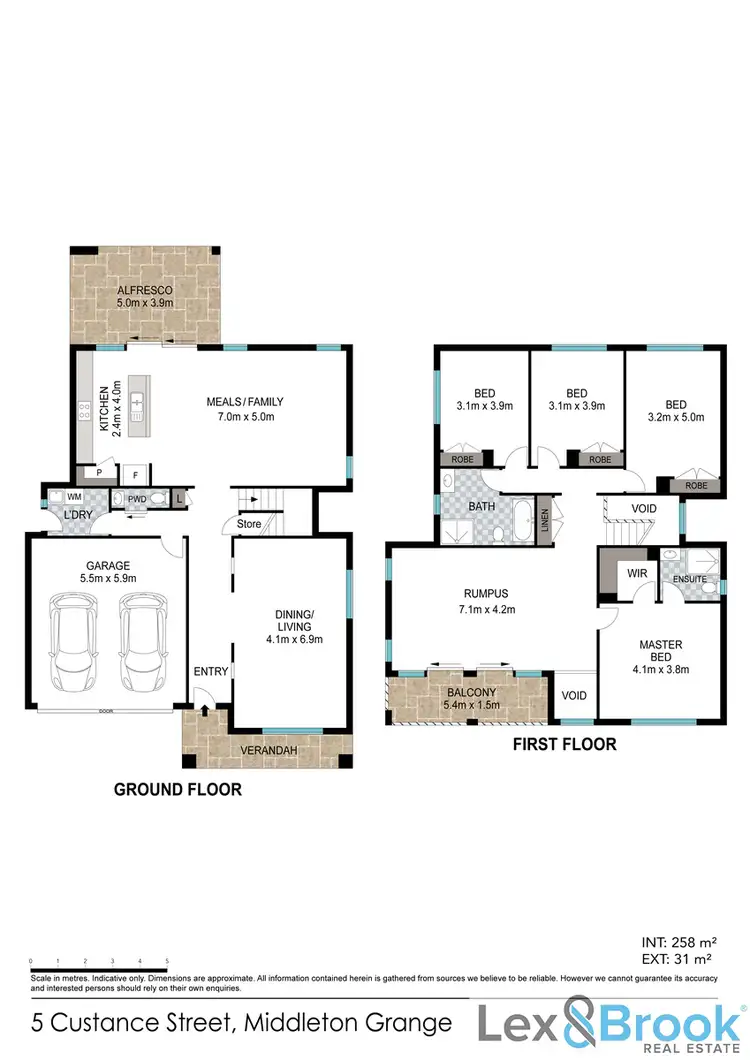 Floorplan of Homely house listing, 5 Custance Street, Middleton Grange NSW 2171