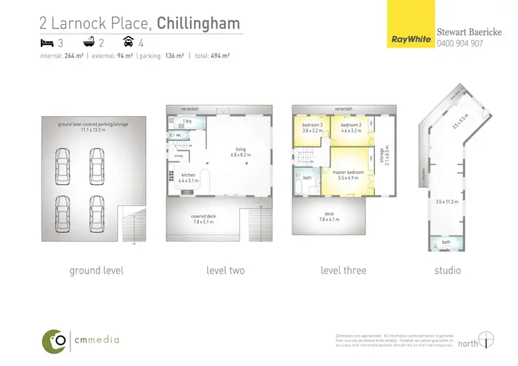 Floorplan of Homely rural property listing, 2 Larnock Place, Chillingham NSW 2484