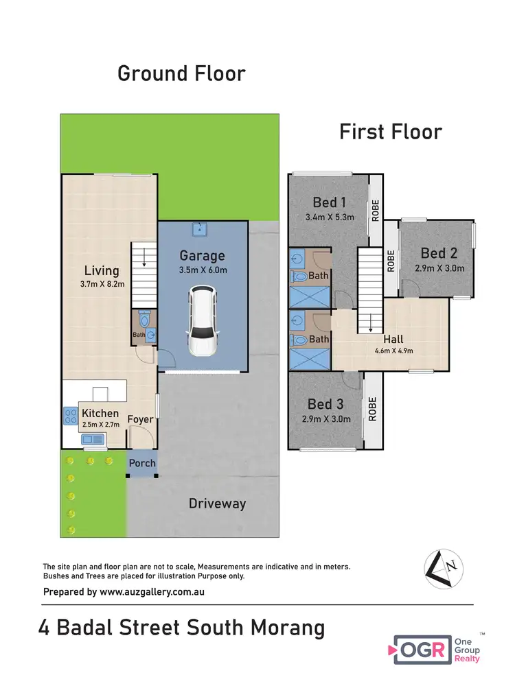 Floorplan of Homely townhouse listing, 1005 Plenty Road, South Morang VIC 3752