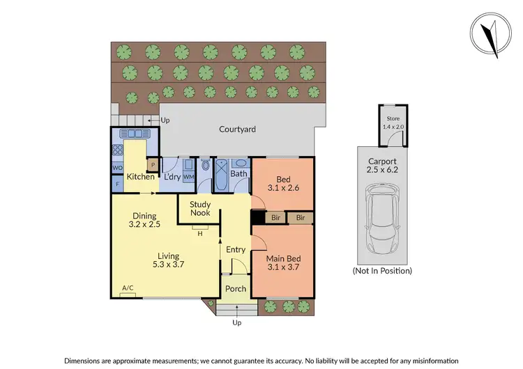 Floorplan of Homely unit listing, 3/36 The Glen, Ferntree Gully VIC 3156