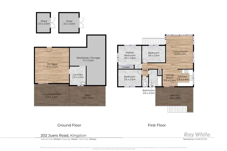 Floorplan of Homely house listing, 202 Juers Street, Kingston QLD 4114