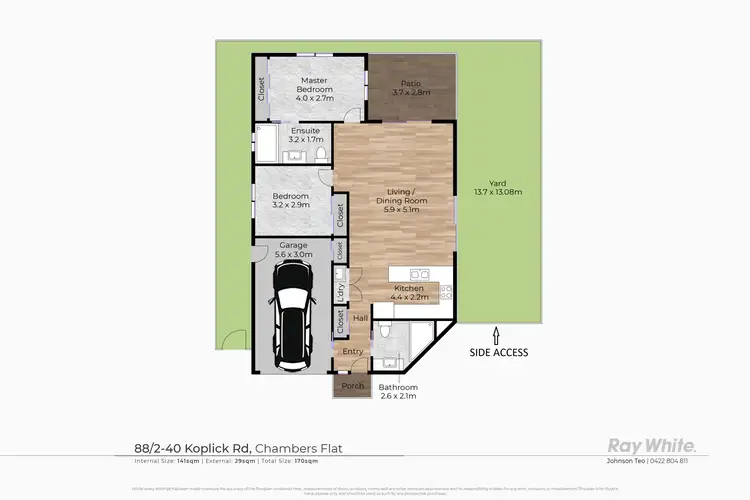 Floorplan of Homely house listing, 88/2-40 Koplick Road, Chambers Flat QLD 4133