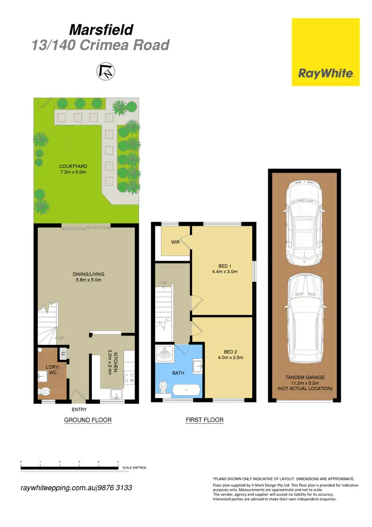 Floorplan of Homely townhouse listing, 13/140-148 Crimea Road, Marsfield NSW 2122