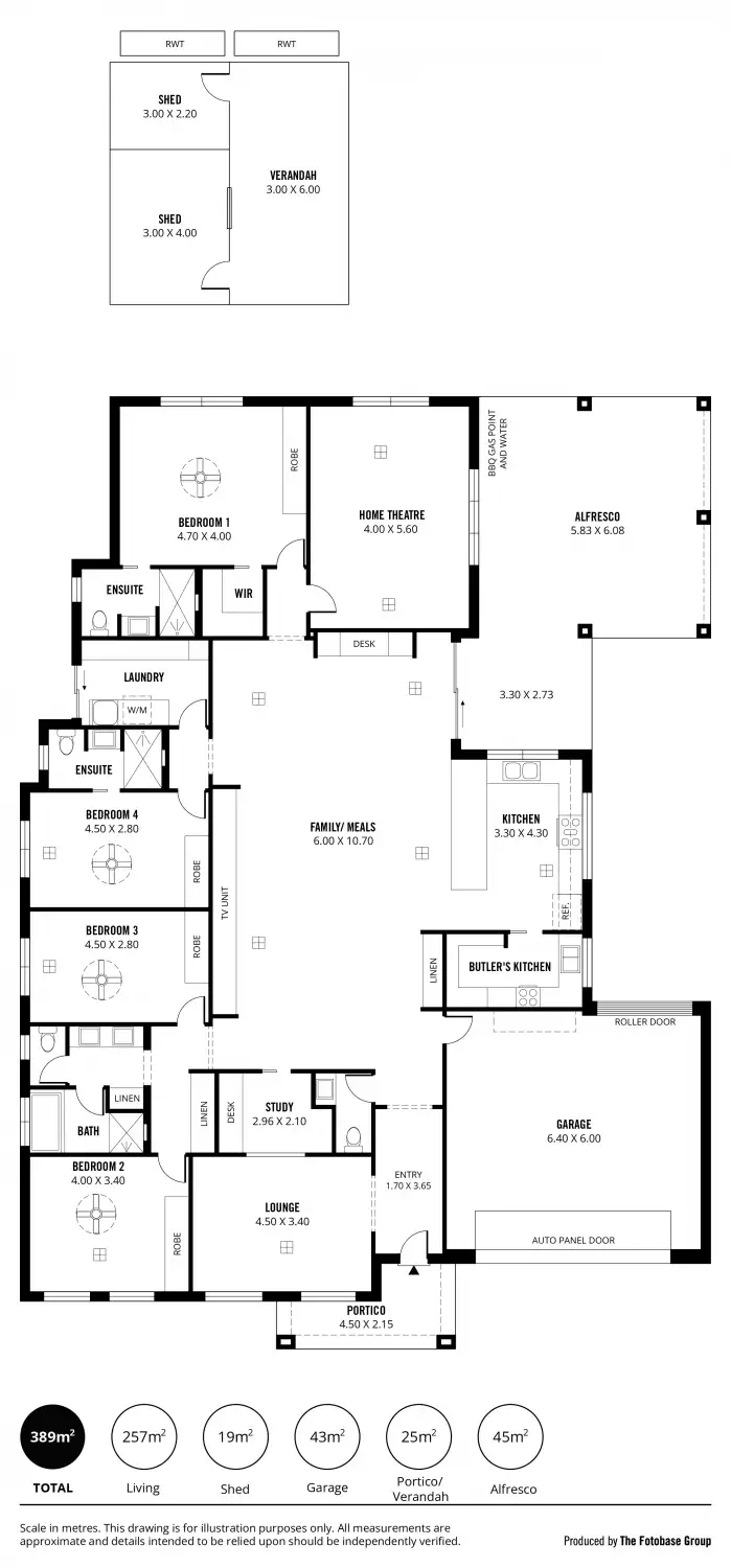 Floorplan of Homely house listing, 24 Manse Terrace, Pasadena SA 5042