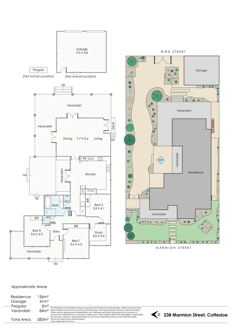 Floorplan of Homely house listing, 238 Marmion Street, Cottesloe WA 6011