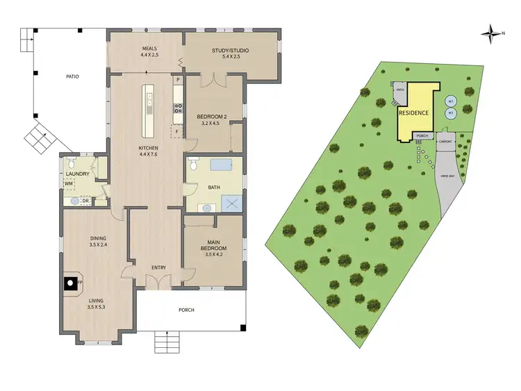 Floorplan of Homely house listing, 25 Coopers Rd, Foster VIC 3960