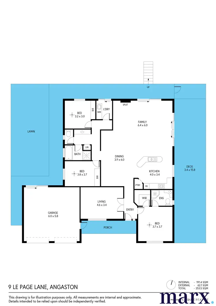 Floorplan of Homely house listing, 9 Le Page Lane, Angaston SA 5353