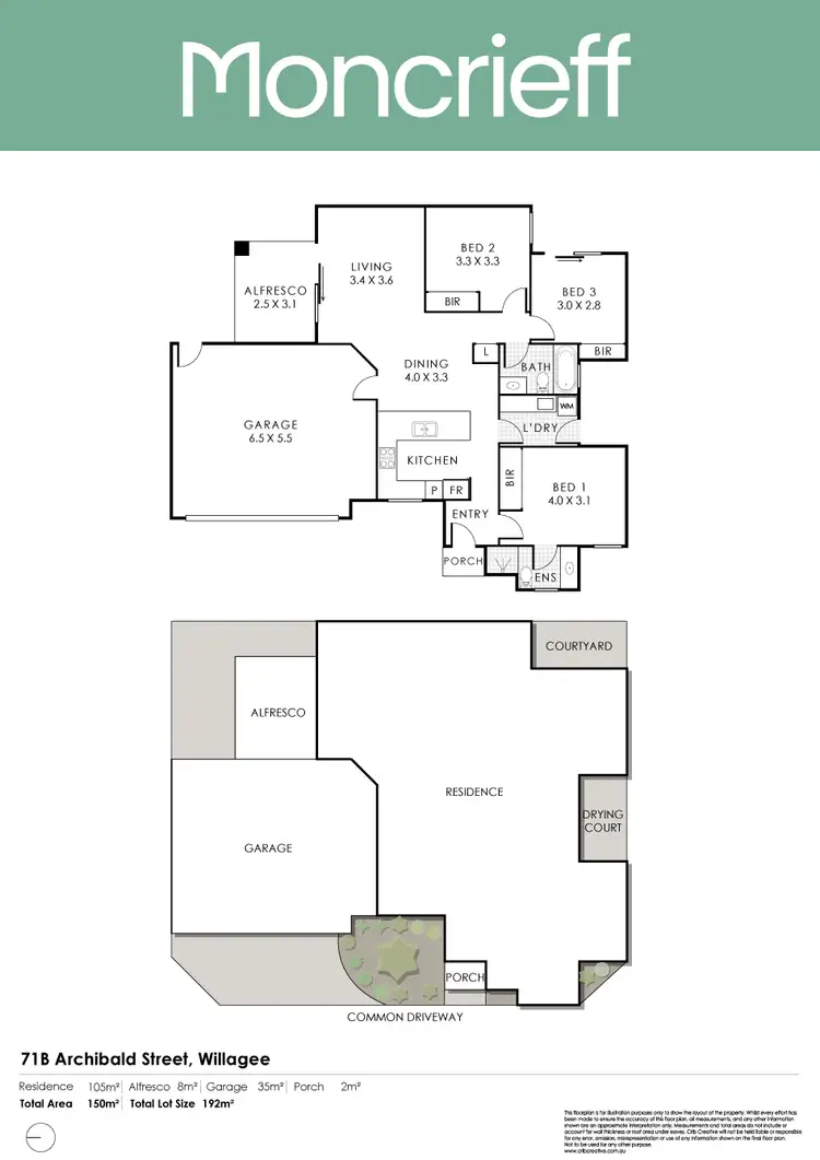 Floorplan of Homely house listing, 71B Archibald Street, Willagee WA 6156