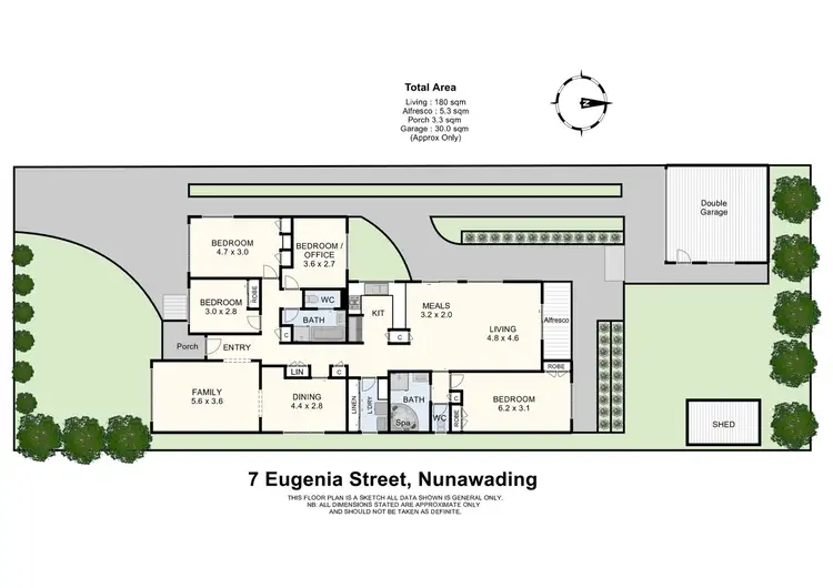 Floorplan of Homely house listing, 7 Eugenia Street, Nunawading VIC 3131