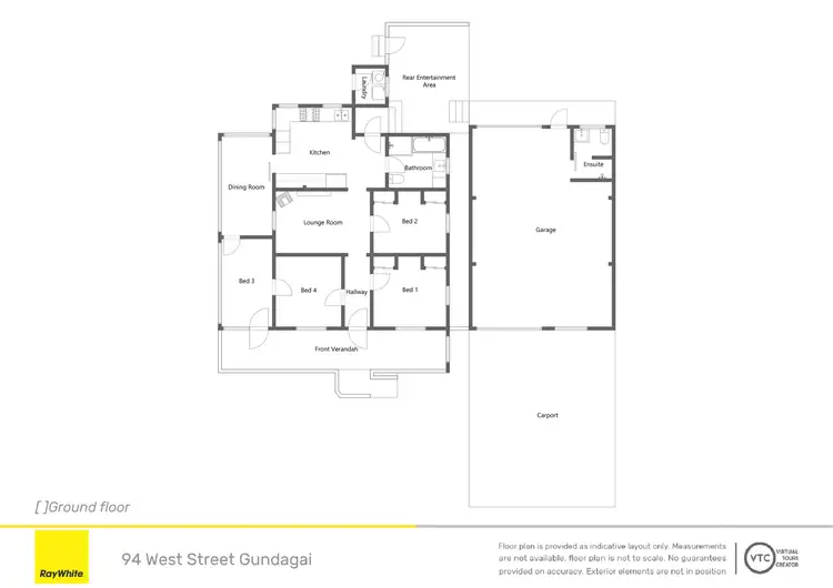 Floorplan of Homely house listing, 94 West Street, Gundagai NSW 2722