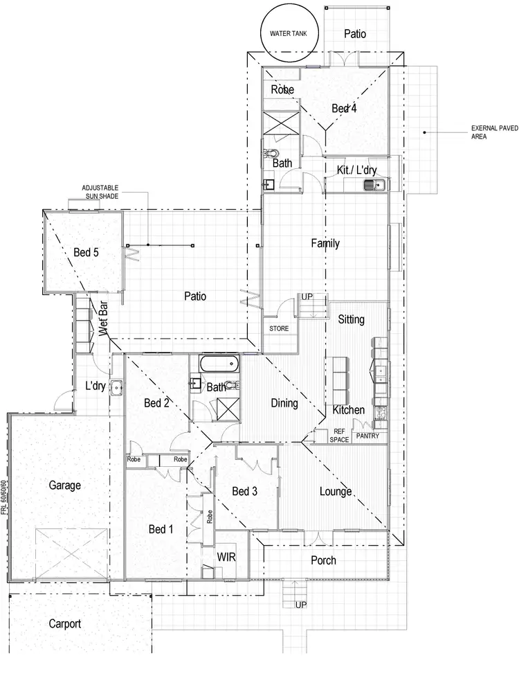 Floorplan of Homely house listing, 27 Verdun Street, Alderley QLD 4051