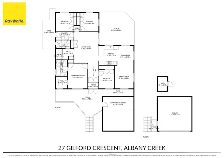 Floorplan of Homely house listing, 27 Gilford Crescent, Albany Creek QLD 4035