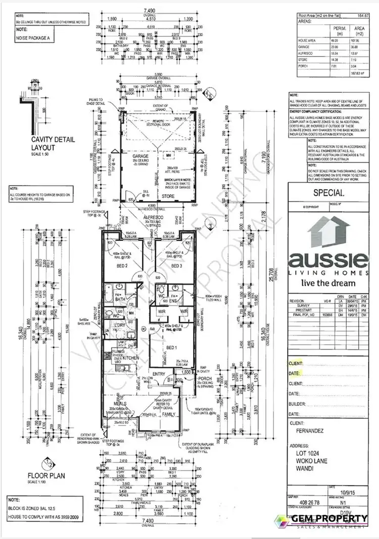 Floorplan of Homely house listing, 10 Woko Lane, Wandi WA 6167