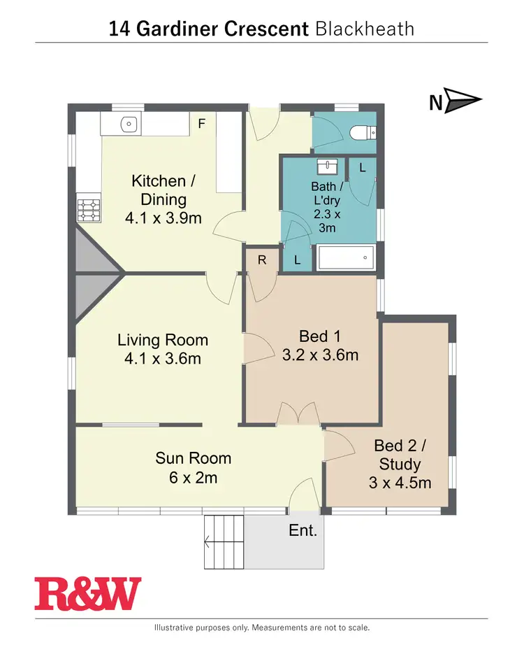Floorplan of Homely house listing, 12-14 Gardiner Crescent, Blackheath NSW 2785