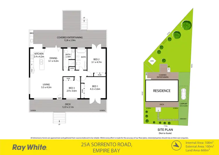 Floorplan of Homely house listing, 25A Sorrento Road, Empire Bay NSW 2257