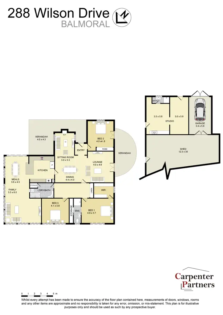 Floorplan of Homely house listing, 288 Wilson Drive, Balmoral Village NSW 2571