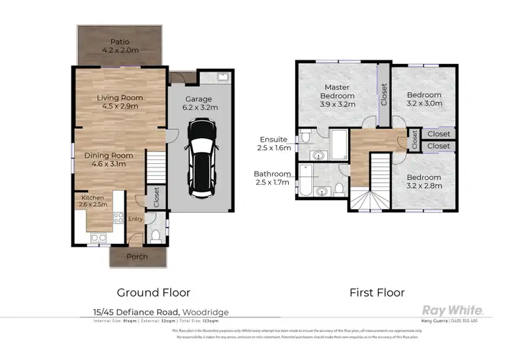 Floorplan of Homely townhouse listing, 15/45-47 Defiance Road, Woodridge QLD 4114