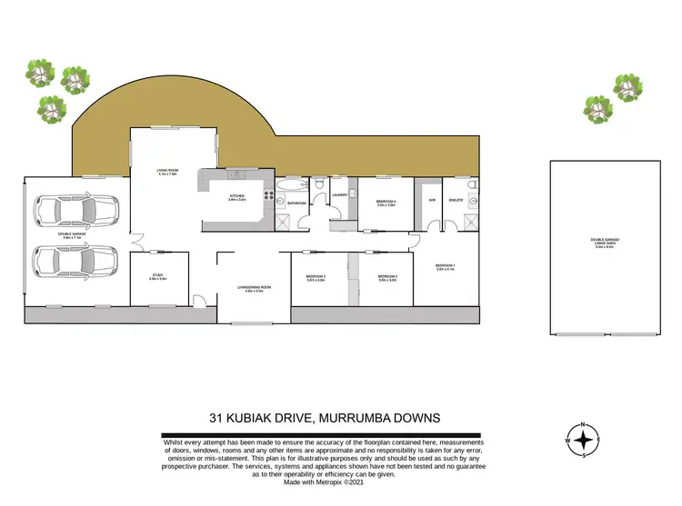 Floorplan of Homely house listing, 31 Kubiak Drive, Murrumba Downs QLD 4503