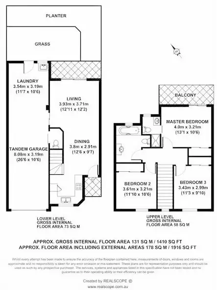 Floorplan of Homely townhouse listing, 4/57 Coonan Street, Indooroopilly QLD 4068