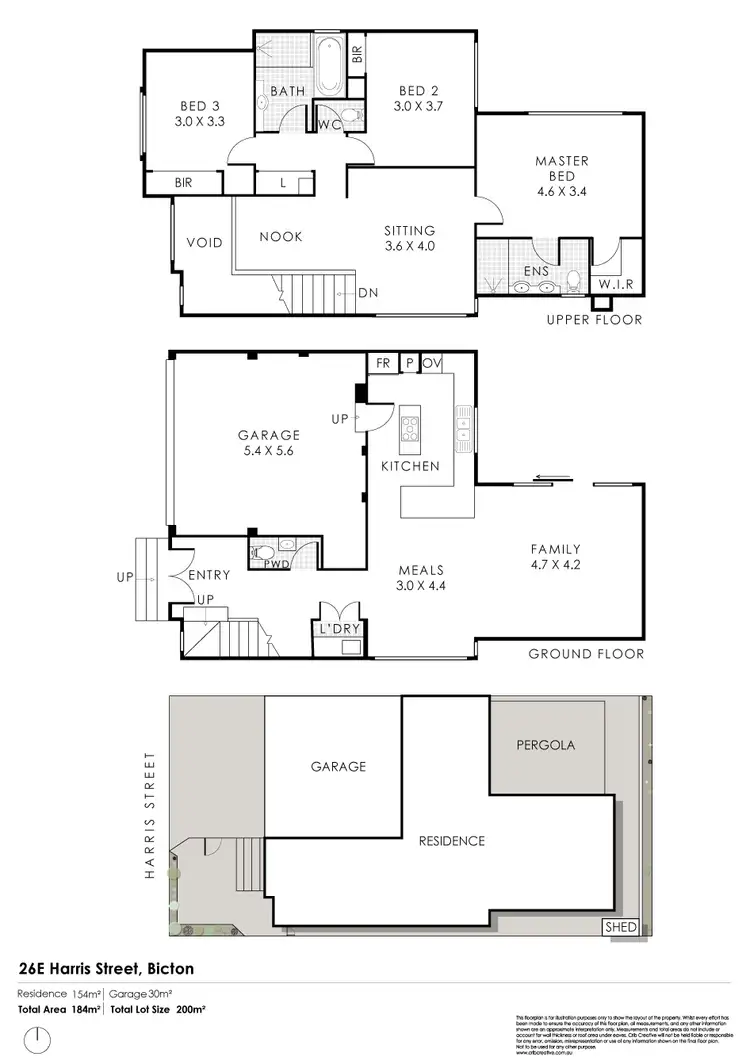 Floorplan of Homely house listing, 26E Harris Street, Bicton WA 6157