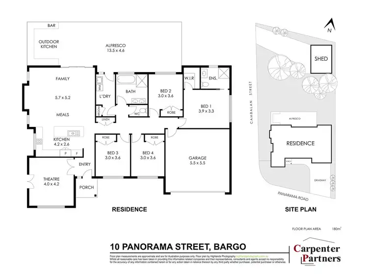 Floorplan of Homely house listing, 10 Panorama Street, Bargo NSW 2574