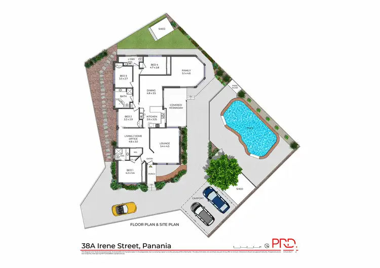 Floorplan of Homely house listing, 38a Irene Street, Panania NSW 2213