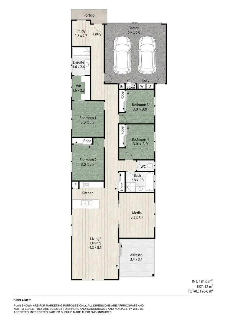Floorplan of Homely house listing, 49 PROTEUS STREET, Burpengary QLD 4505