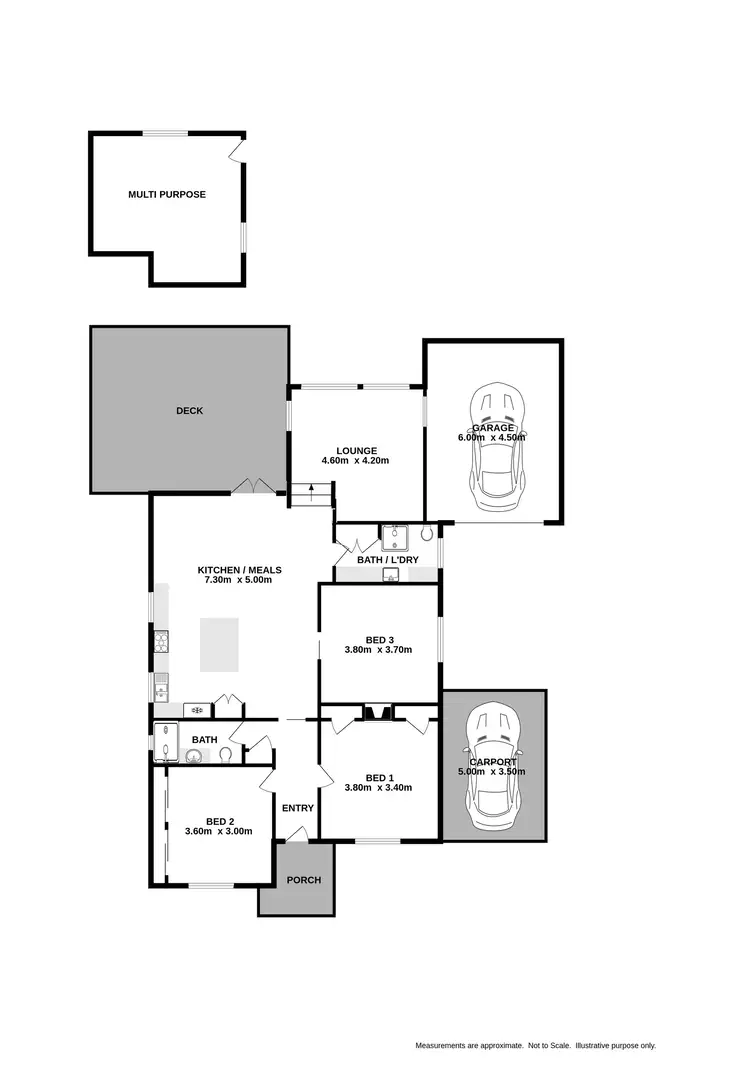 Floorplan of Homely house listing, 744 Sackville Street, Albury NSW 2640
