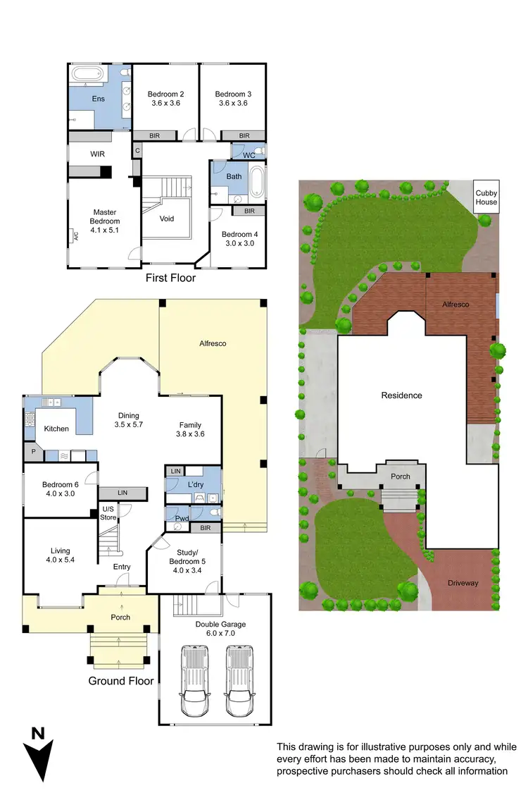Floorplan of Homely house listing, 22 Andleigh Drive, Mulgrave VIC 3170
