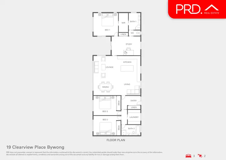 Floorplan of Homely house listing, 19 Clearview Place, Bywong NSW 2621