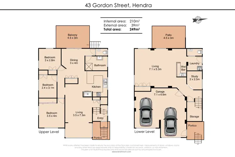Floorplan of Homely house listing, 43 Gordon Street, Hendra QLD 4011