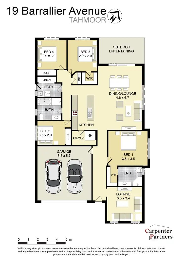 Floorplan of Homely house listing, 19 Barrallier Avenue, Tahmoor NSW 2573