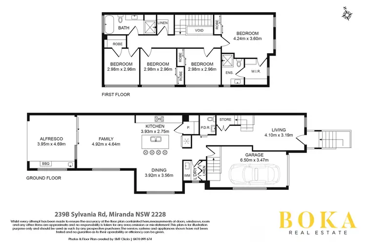 Floorplan of Homely semi-detached listing, 239B Sylvania Road, Miranda NSW 2228