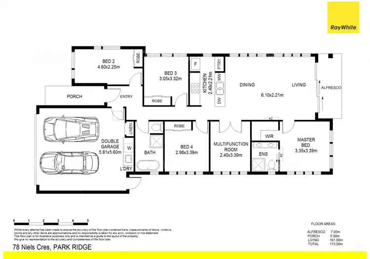 Floorplan of Homely house listing, 78 Niels Crescent, Park Ridge QLD 4125
