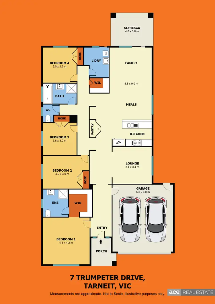 Floorplan of Homely house listing, 7 Trumpeter Drive, Tarneit VIC 3029