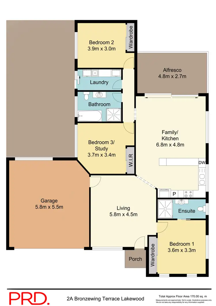 Floorplan of Homely villa listing, 2a Bronzewing Terrace, Lakewood NSW 2443