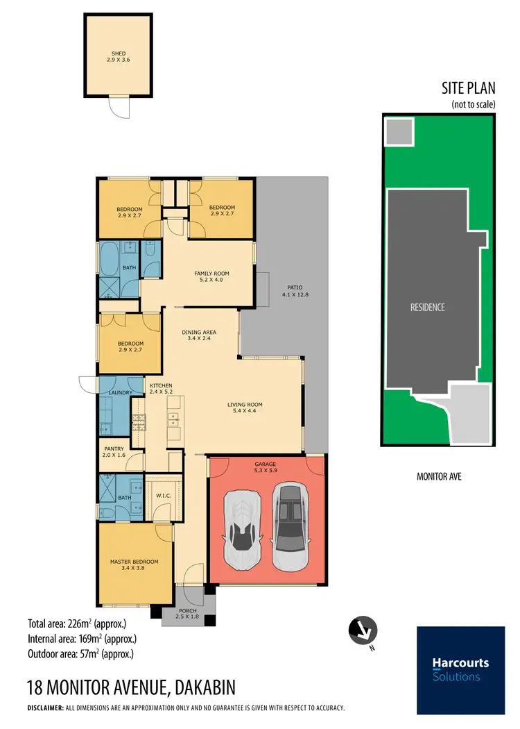 Floorplan of Homely house listing, 18 Monitor Avenue, Dakabin QLD 4503