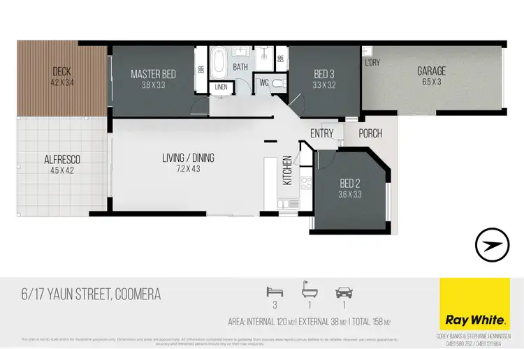 Floorplan of Homely house listing, 6/17 Yaun Street, Coomera QLD 4209