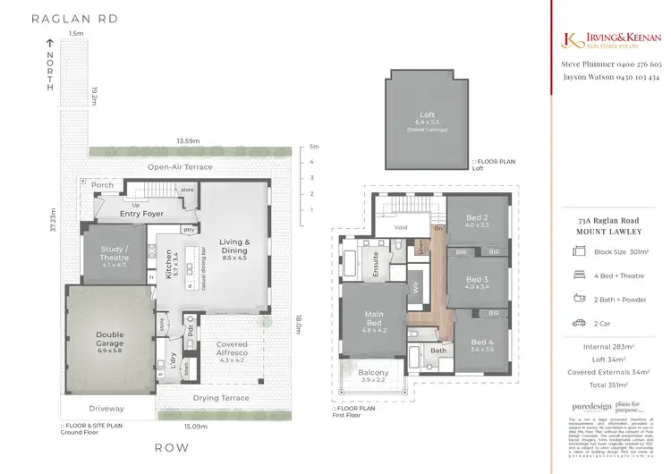 Floorplan of Homely house listing, 73a Raglan Road, Mount Lawley WA 6050