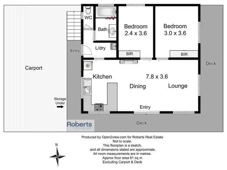 Floorplan of Homely house listing, 11 Charles Street, Strahan TAS 7468