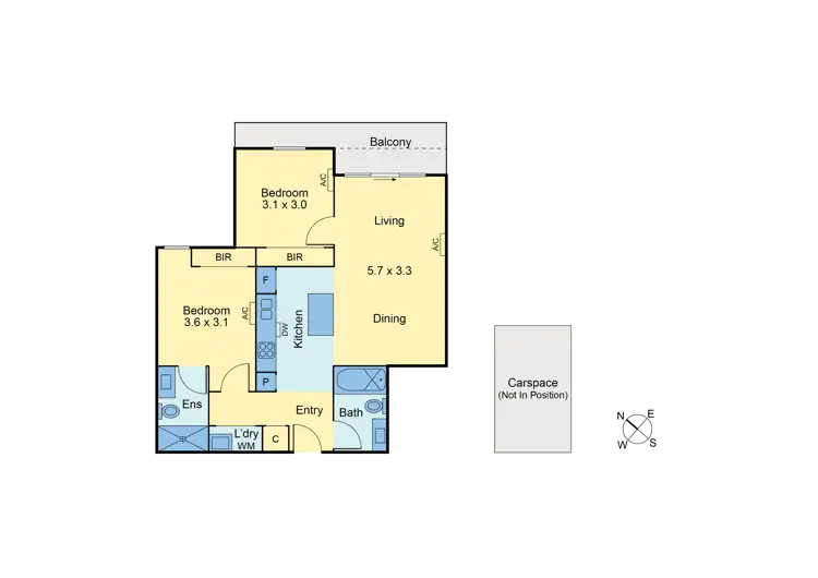 Floorplan of Homely apartment listing, 102/4 Willsmere Road, Kew VIC 3101