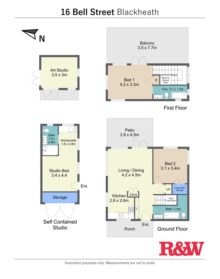 Floorplan of Homely house listing, 16 Bell Street, Blackheath NSW 2785