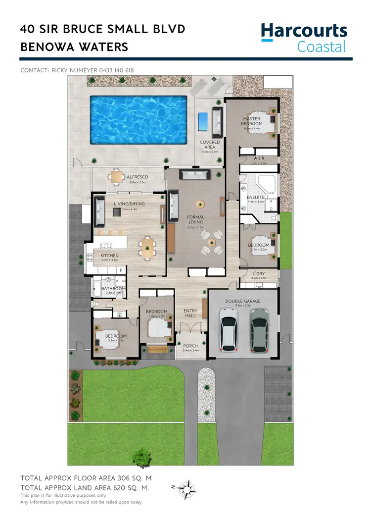 Floorplan of Homely house listing, 40 Sir Bruce Small Boulevard, Benowa Waters QLD 4217