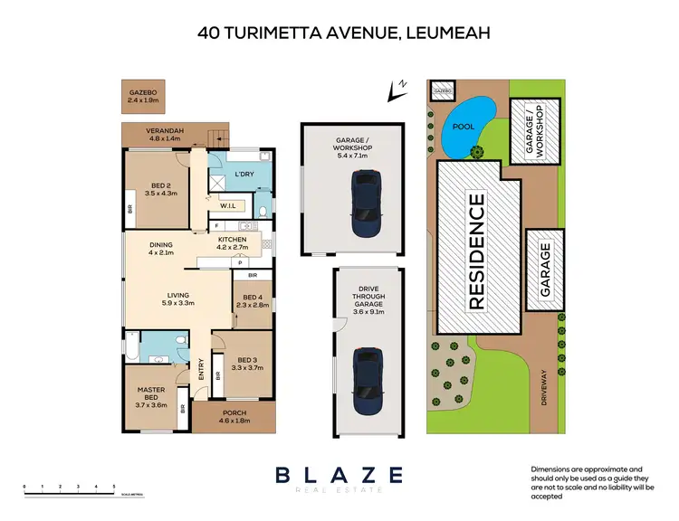 Floorplan of Homely house listing, 40 Turimetta Avenue, Leumeah NSW 2560