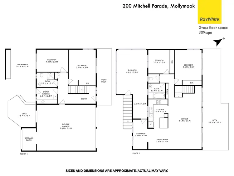 Floorplan of Homely house listing, 200 Mitchell Parade, Mollymook Beach NSW 2539