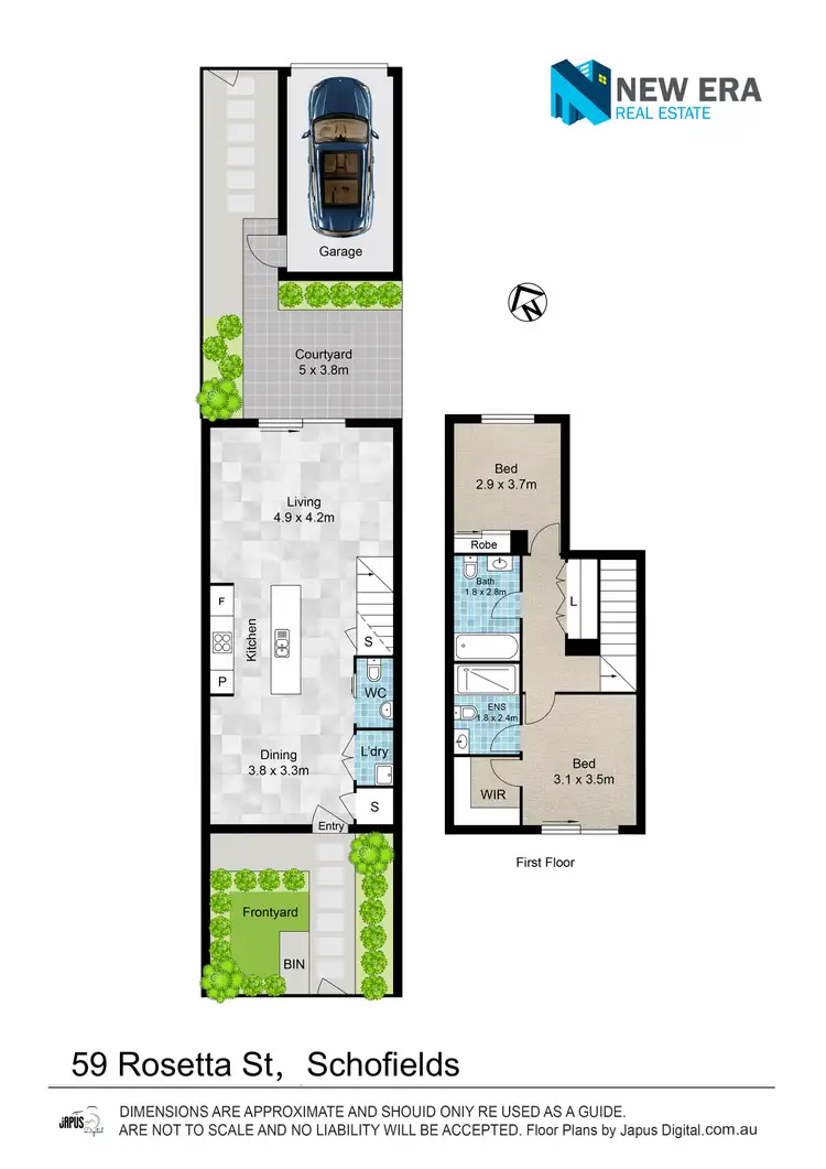 Floorplan of Homely house listing, 59 Rosetta Street, Schofields NSW 2762