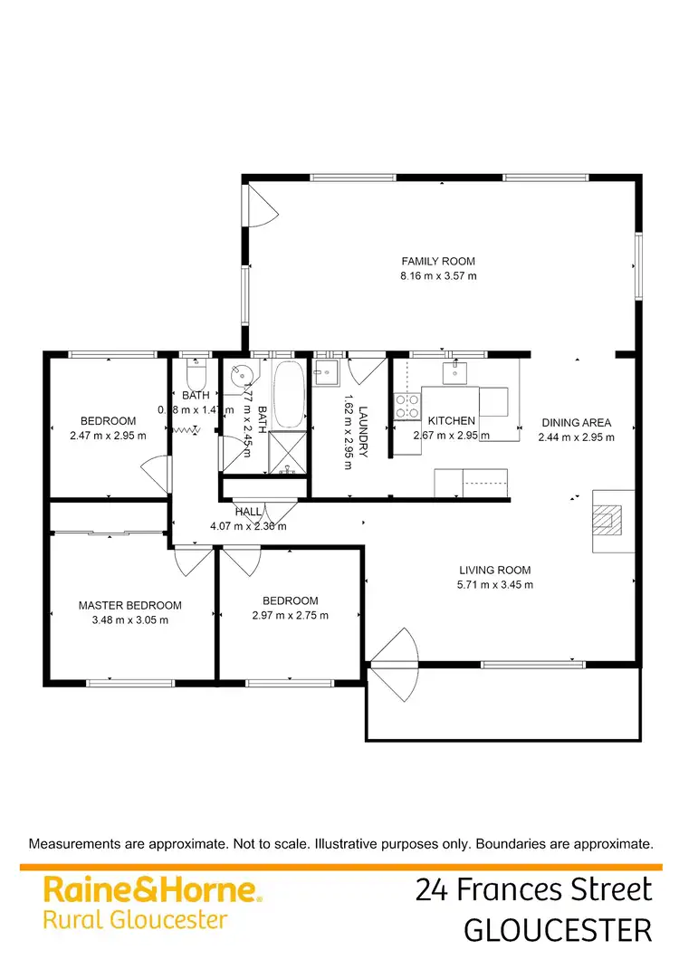 Floorplan of Homely house listing, 24 Frances Street, Gloucester NSW 2422